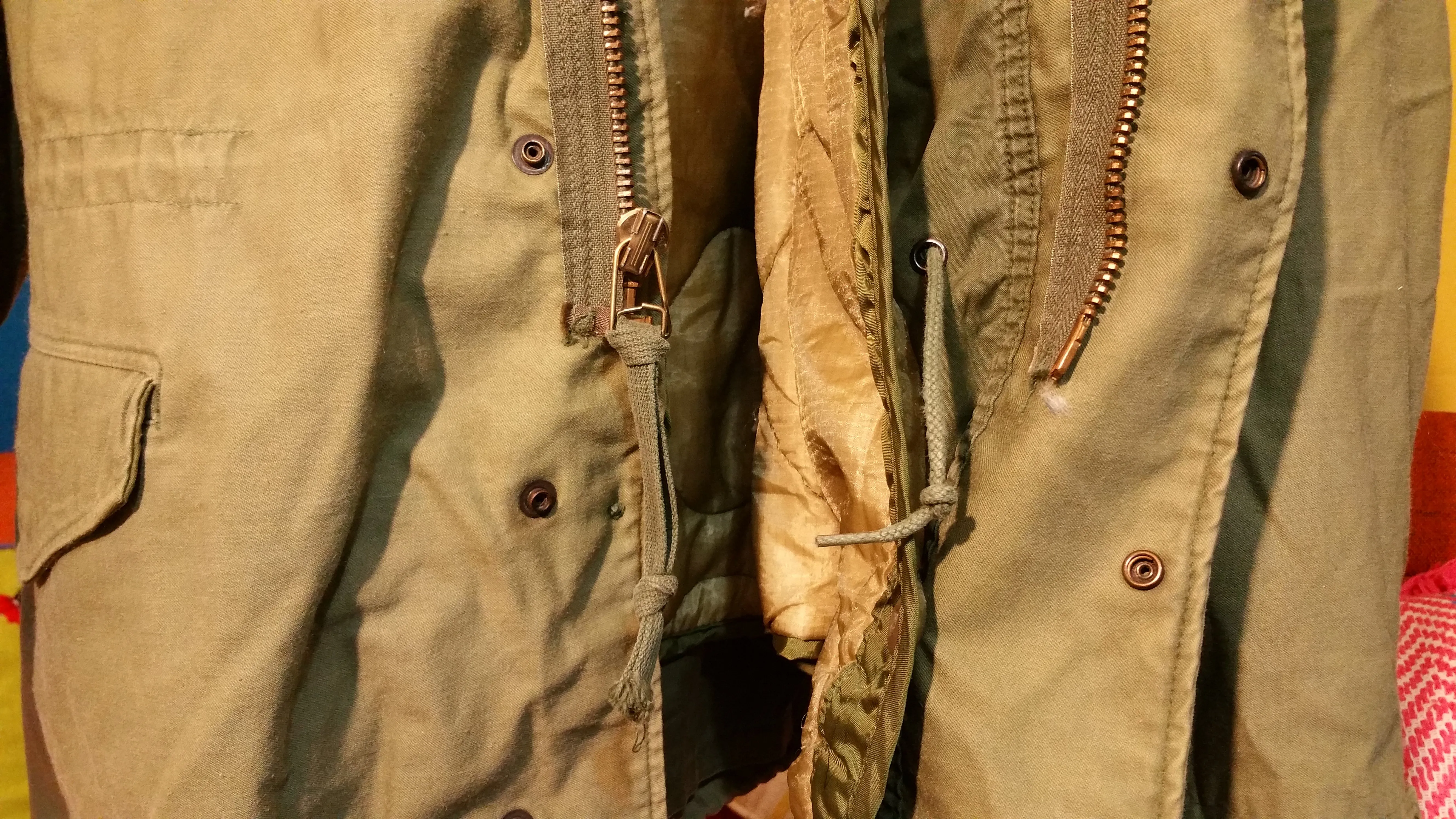 1976 Vintage M-65 Airforce Field Jacket w/ Liner (Taxi Driver, Robert DeNiro Coat) Made in USA