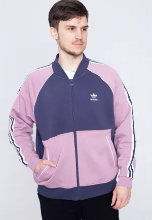 Adidas - SST Fleece Shadow Navy/Magic Mauve - Track Jacket