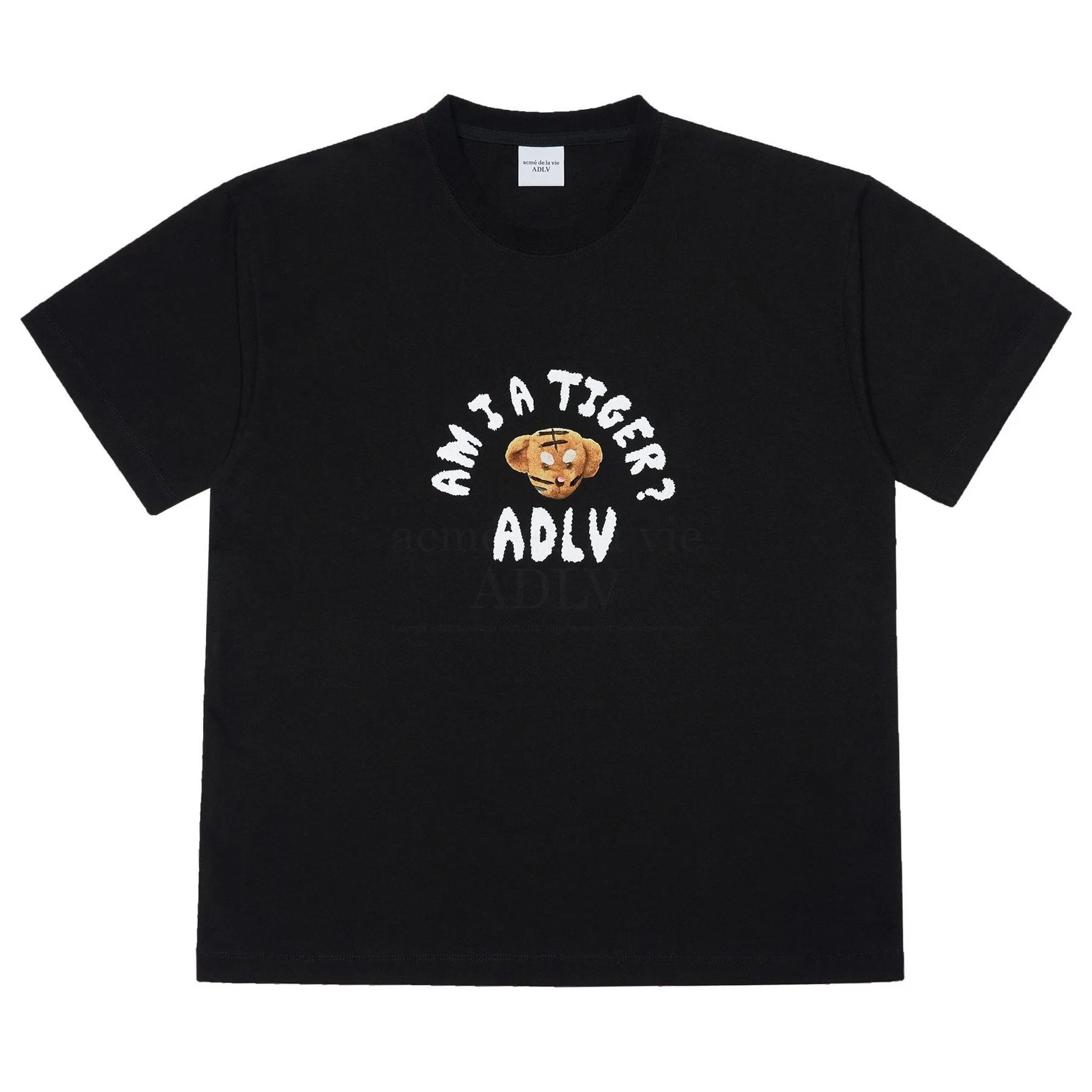 ADLV Tiger Teddy Bear Doll Short Sleeve Tee