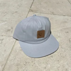 Anchor and Arrow Canvas Hat - Sky