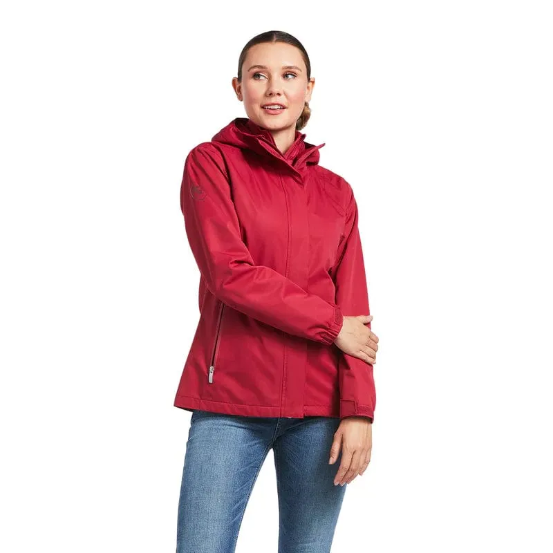 Ariat Jacket Womens Spectator Waterproof Red Bud