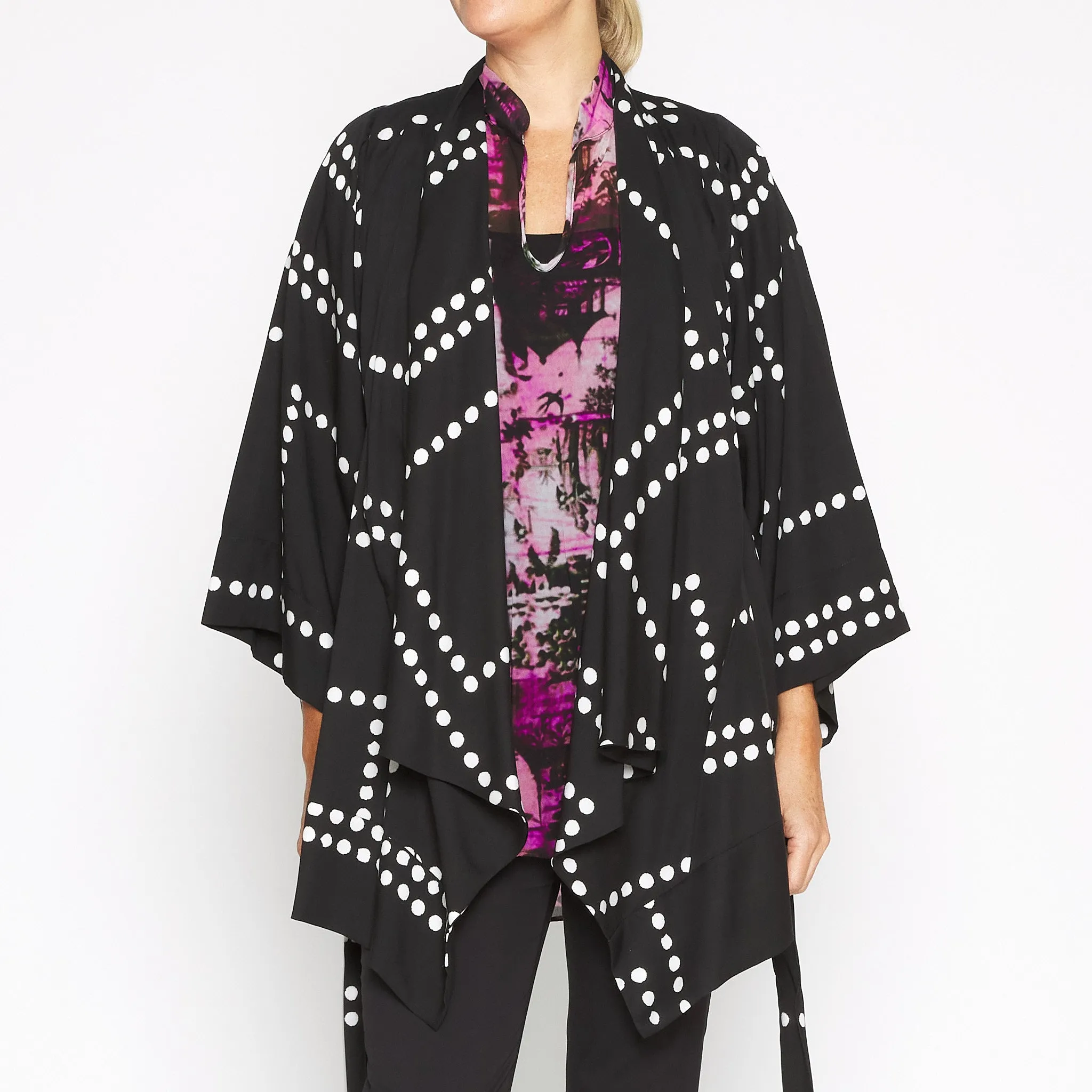 Arlie Dots & Squares Kimono