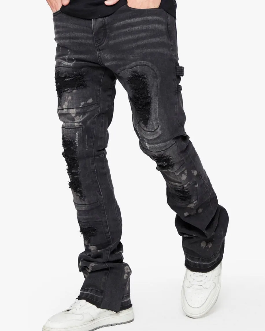 Ashes Stacked Denim Jeans