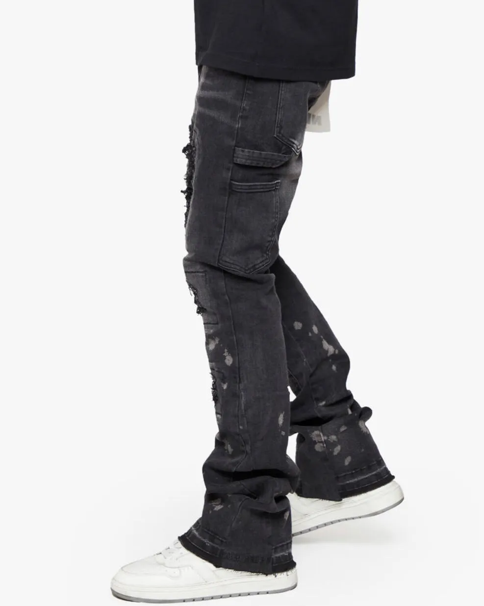 Ashes Stacked Denim Jeans