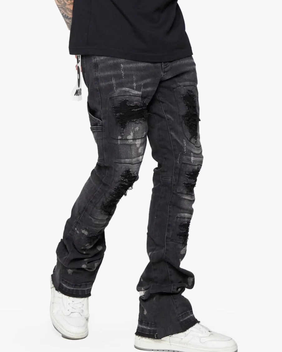 Ashes Stacked Denim Jeans