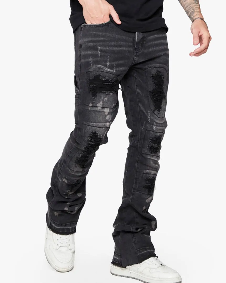 Ashes Stacked Denim Jeans