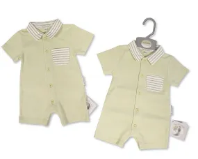 Baby Boys Short Romper (PK6) (NB-6m) BIS-2120-6235