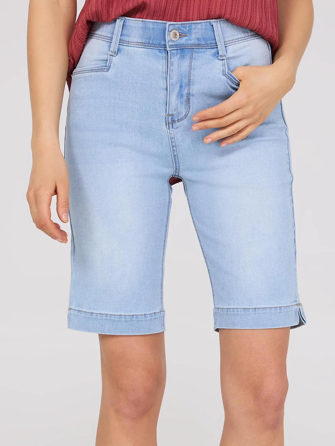 Bermuda Denim Shorts