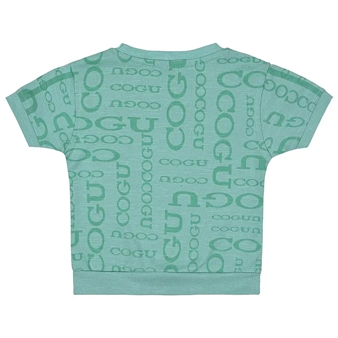 Boys Teddy Printed T-Shirt and Shorts