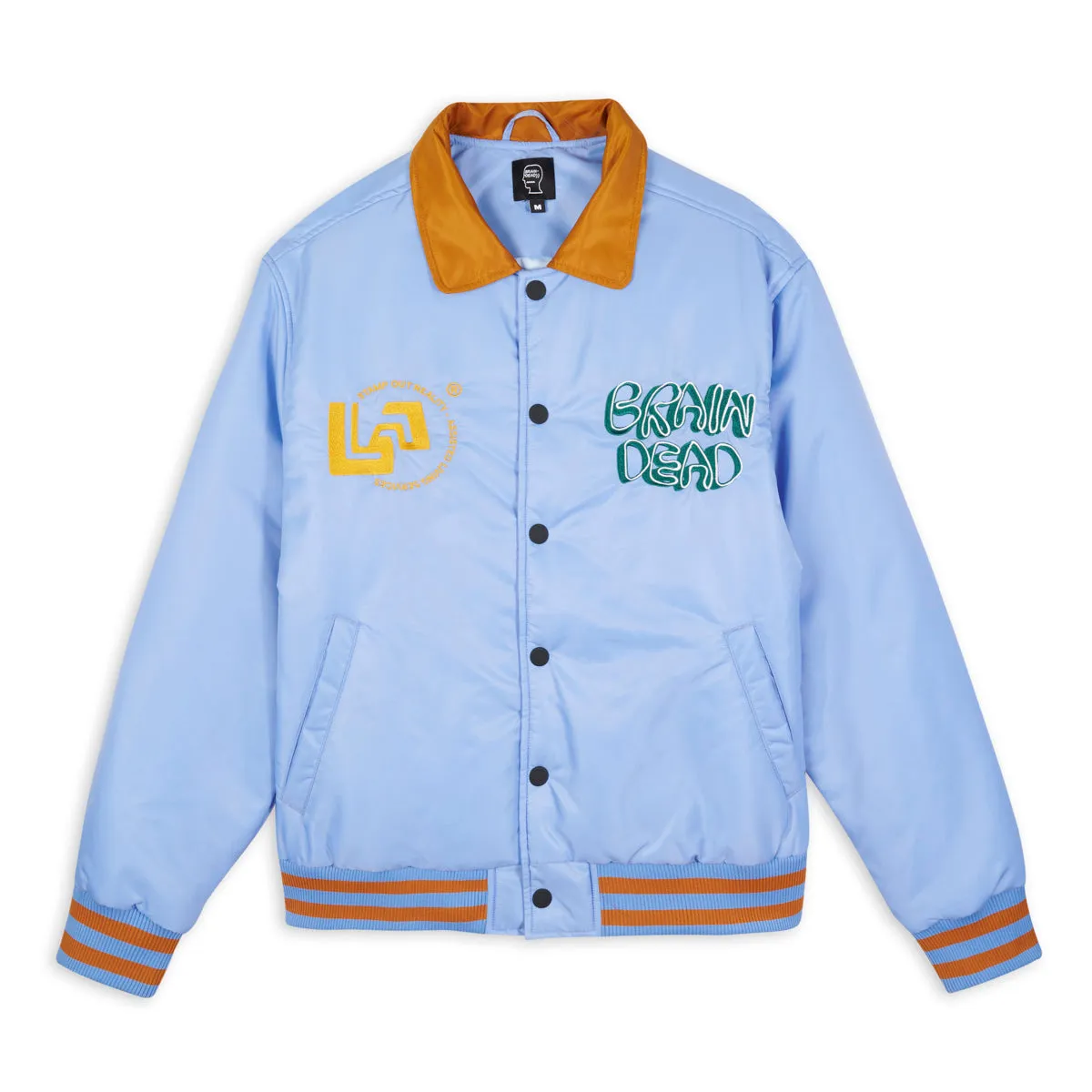 Brain Dead Human Hardware Satin Jacket