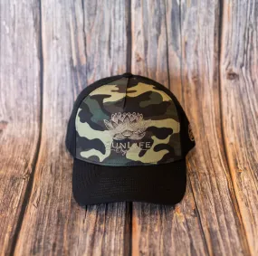 Camo Aqua Hat