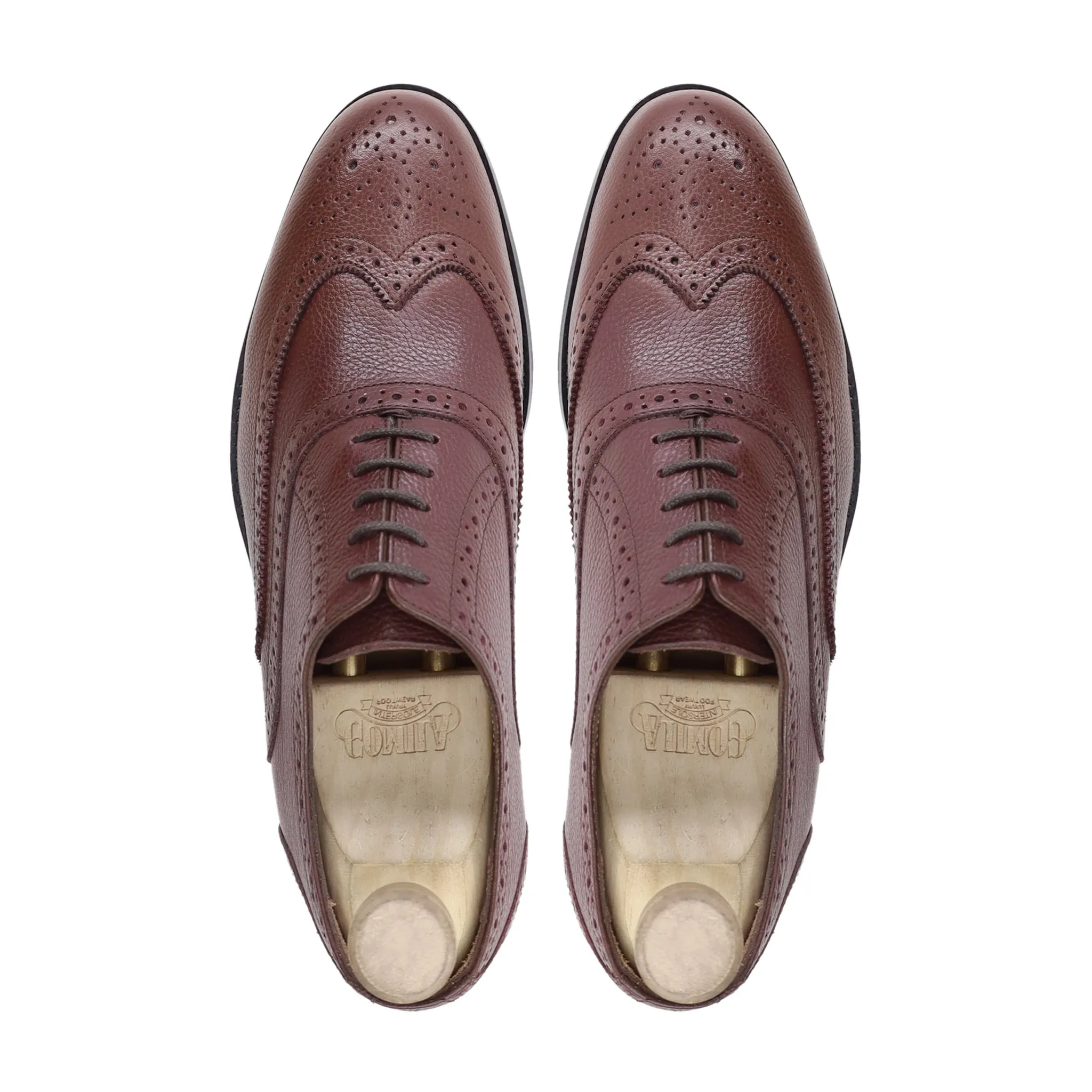 CAPELLEN - OXBLOOD PEBBLE GRAIN OXFORD