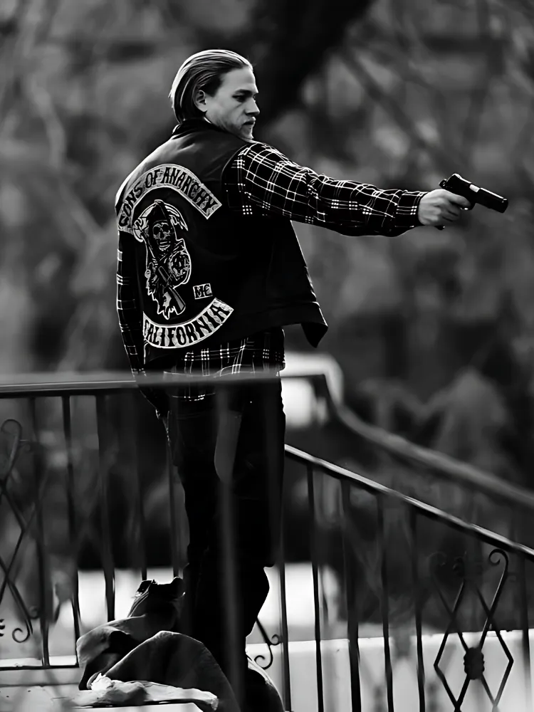 Charlie Hunnam SOA Sons of Anarchy Leather Jacket