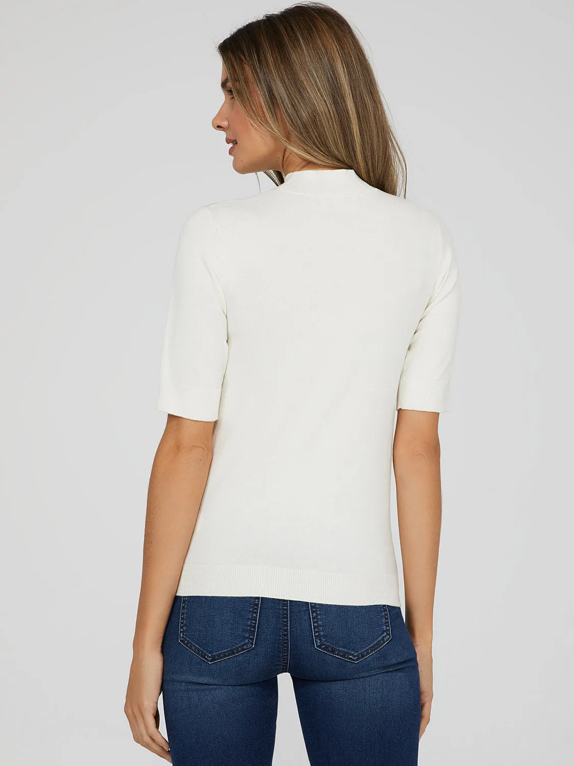 Classic Mock Neck Sweater