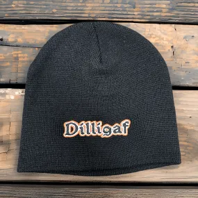 Classic OG Dilligaf Black Beanie On Sale