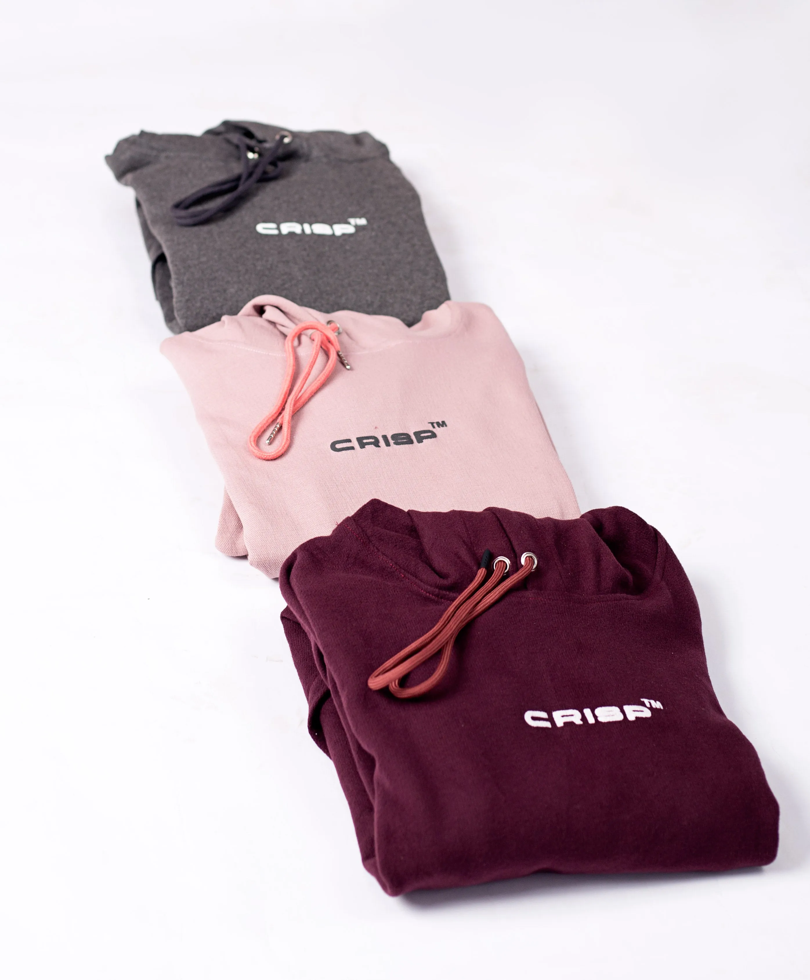 CRISP Long Sleeves Sweatshirt with Hoodie