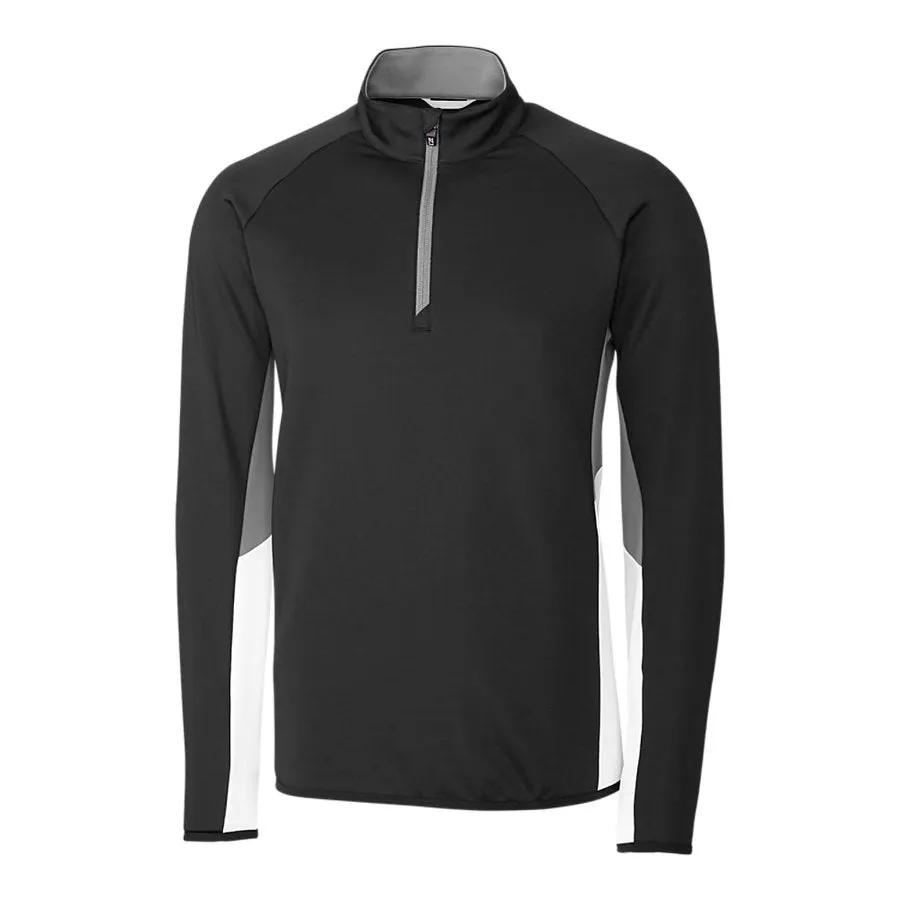 Cutter & Buck Traverse Colorblock Zip Pullover