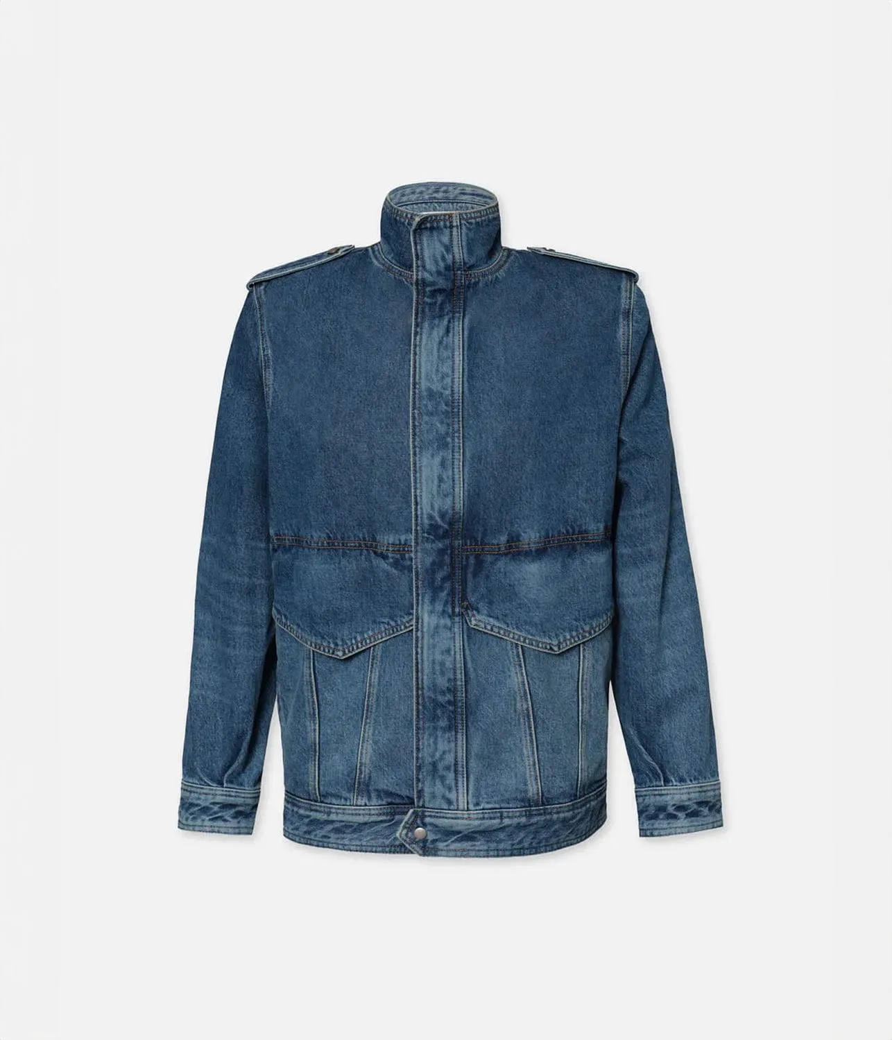 DENIM POWER JACKET- LUXOR