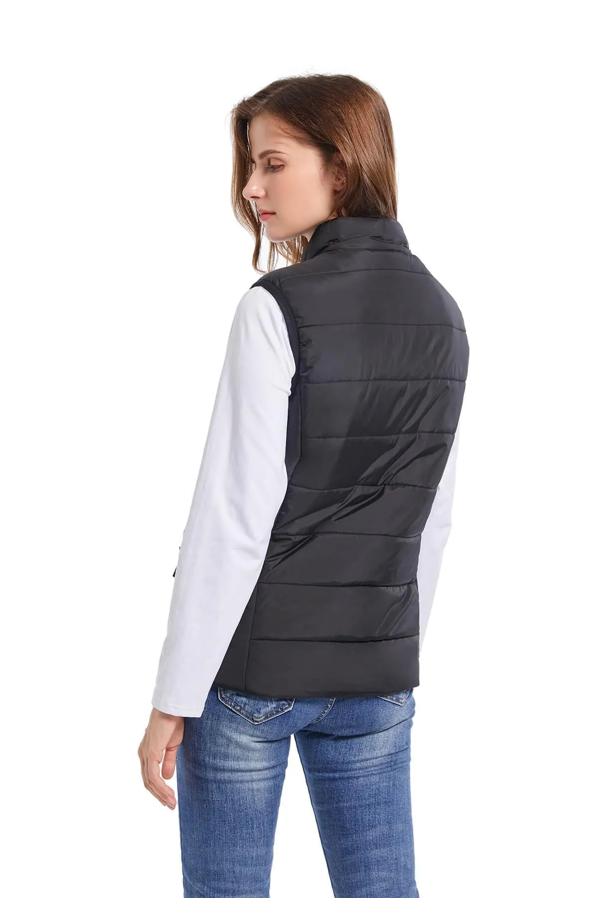 DOACE Wear women heated vest-Black(Battery not included)