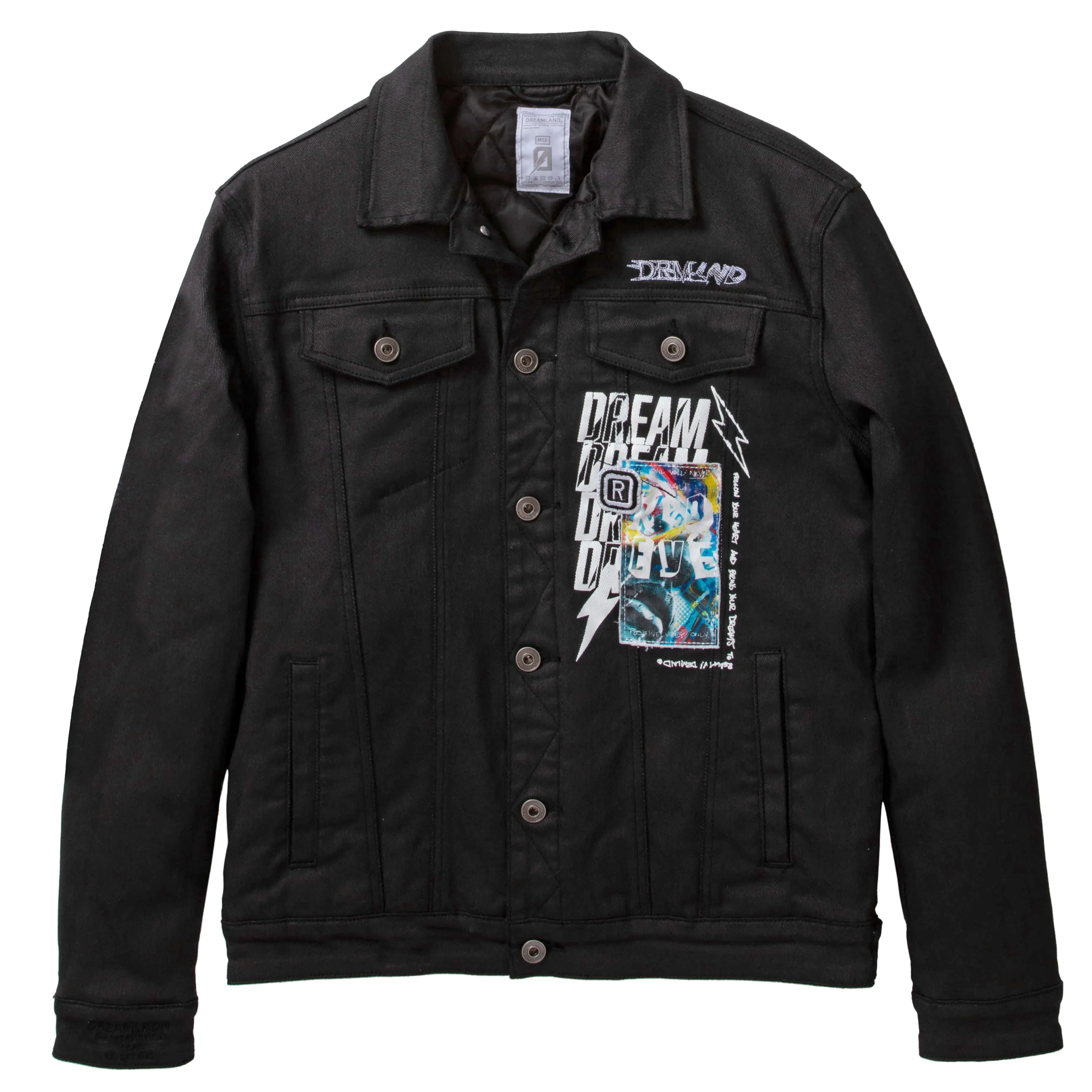 DREAMLAND DENIM JACKET BLACK D2211O0752