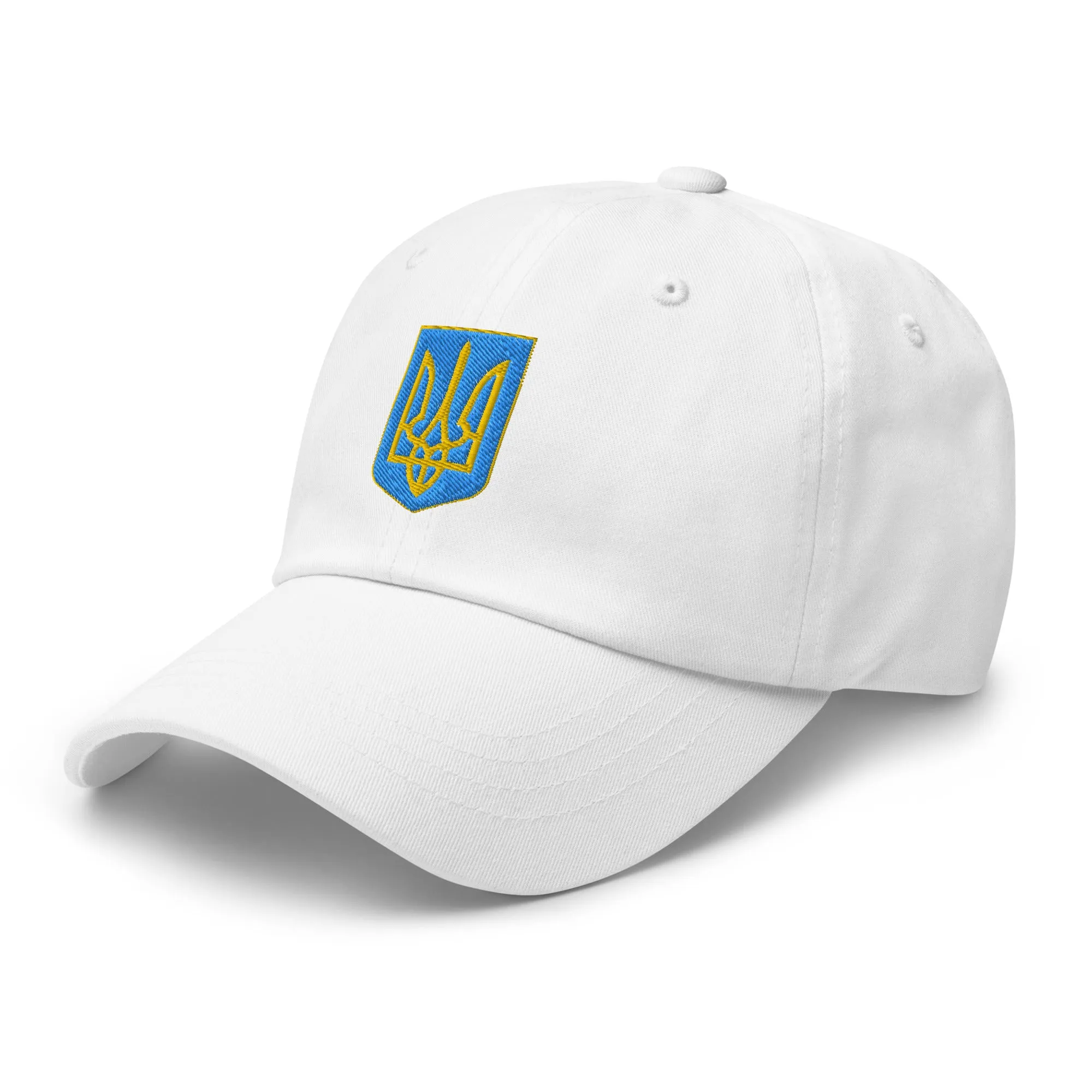 Embroidered Ukraine Flag Dad Hat