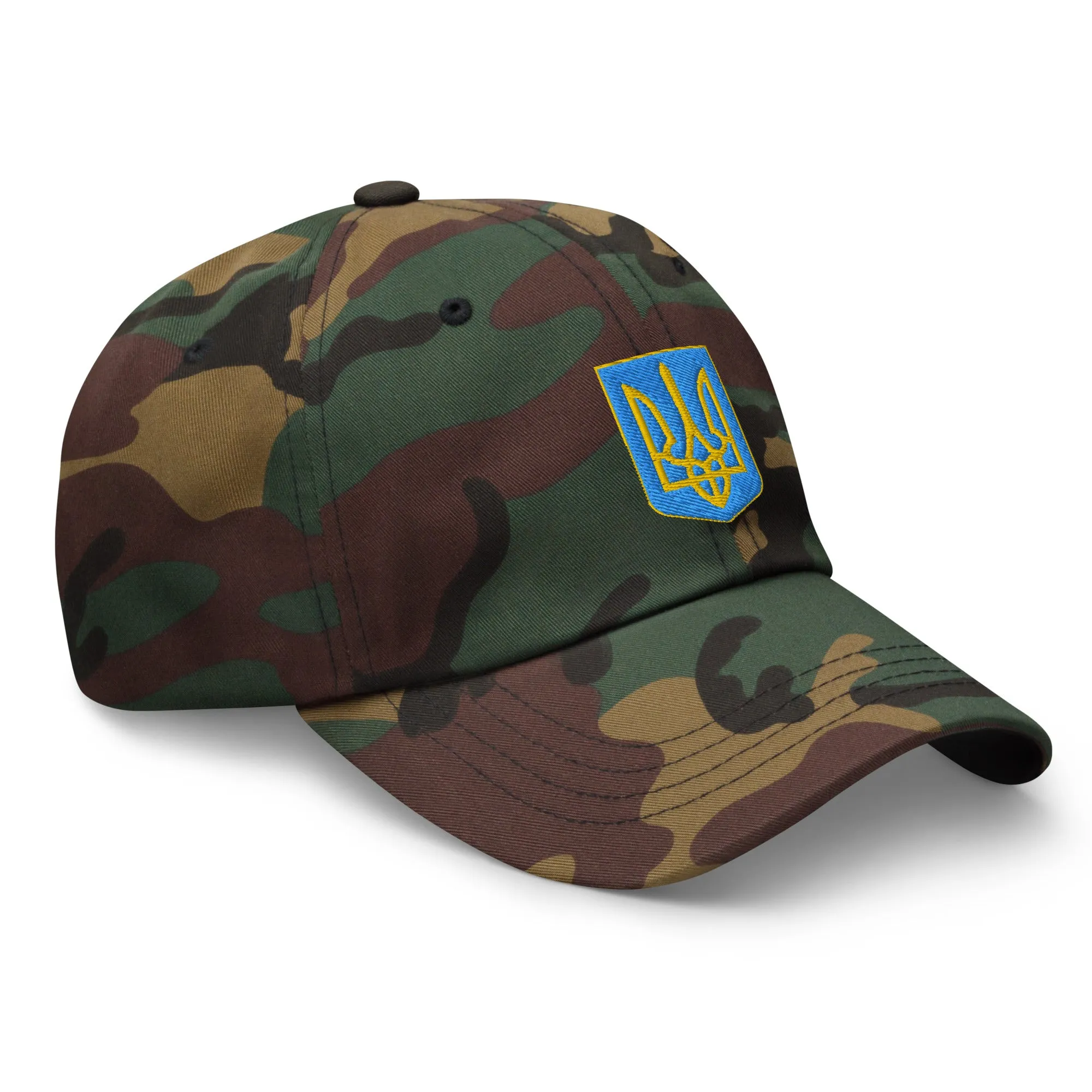 Embroidered Ukraine Flag Dad Hat