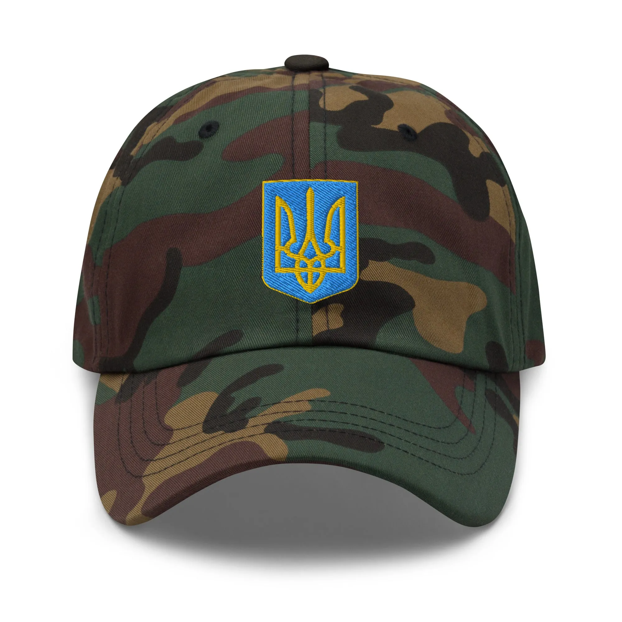 Embroidered Ukraine Flag Dad Hat