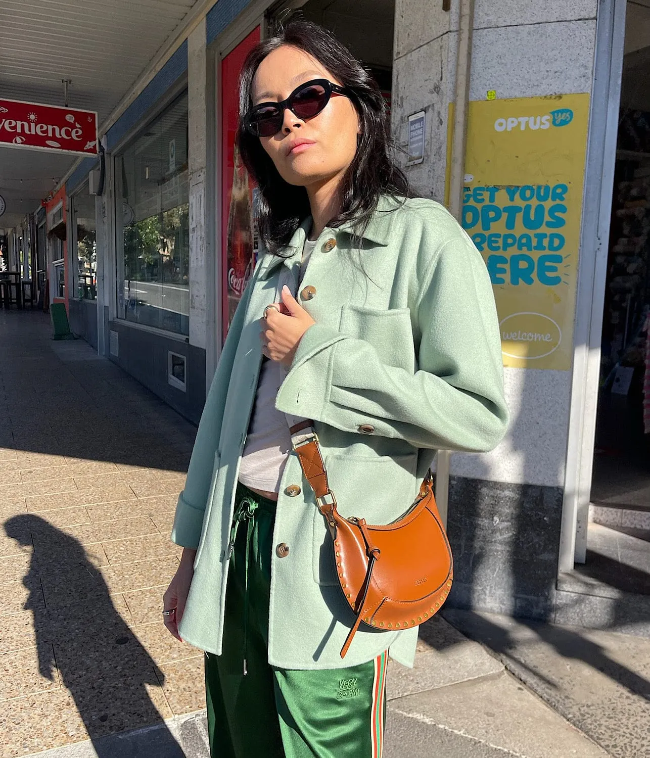 FLORENTINE CASHMERE SHIRT JACKET- SEAFOAM