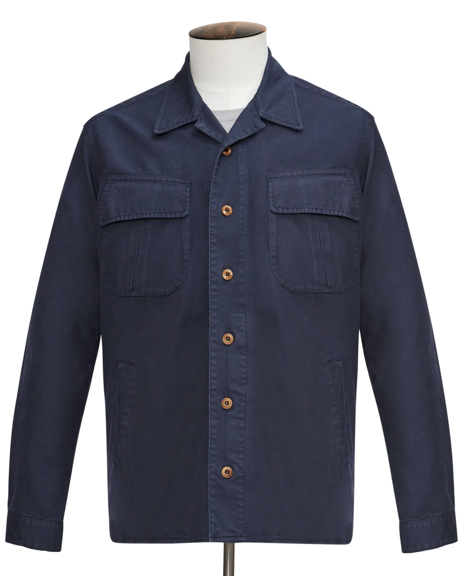 Fortela Mekong Navy Overshirt