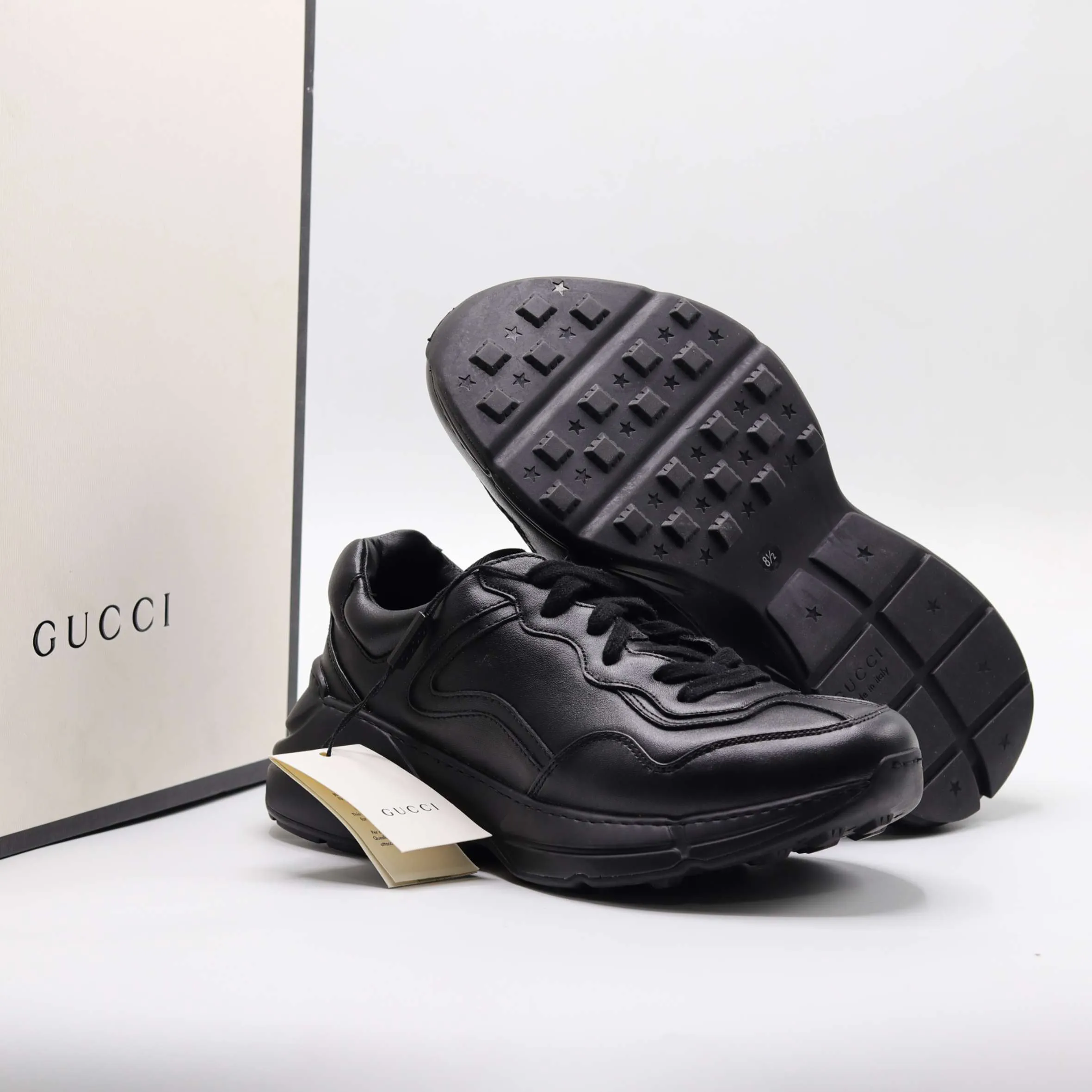 GUCCI Men's Rhyton Black - Jet Black