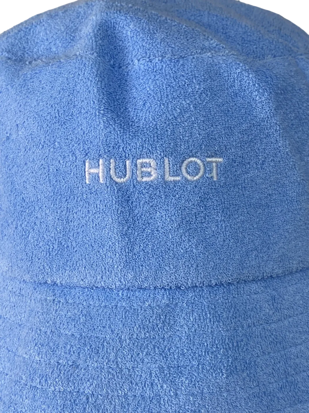 Hublot Blue Terrycloth Bucket Hat UK One Size