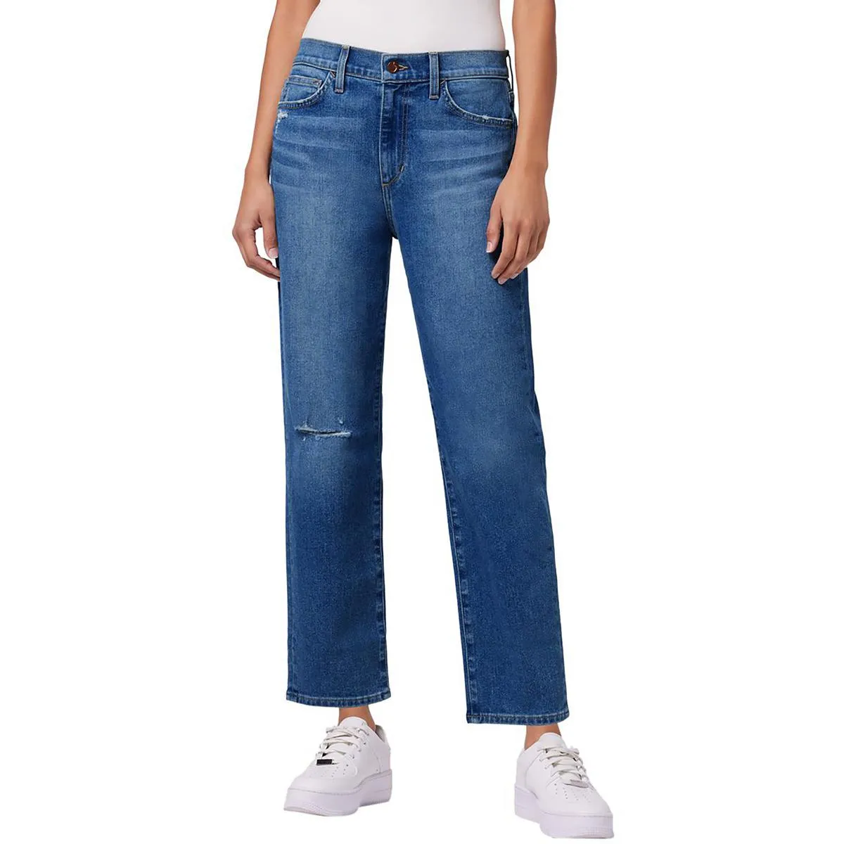 Joe's Womens Tomboy Distressed Slim Jeans