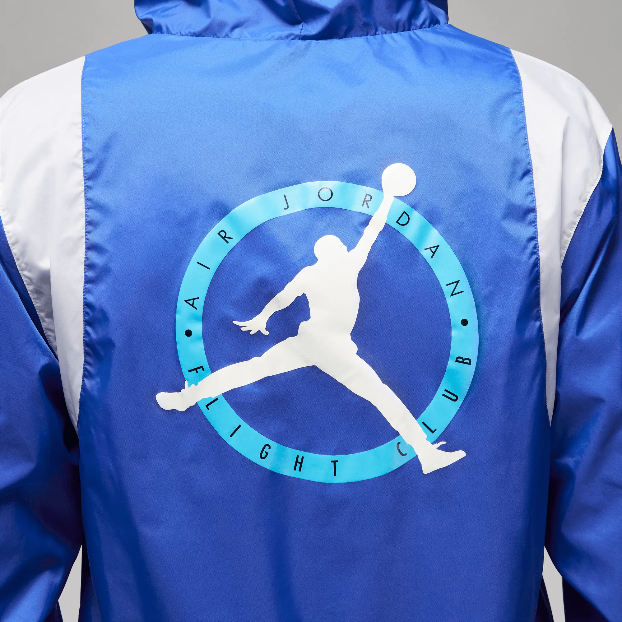 Jordan - Men - Flight MVP Hooded Jacket - Game Royal/White/Black