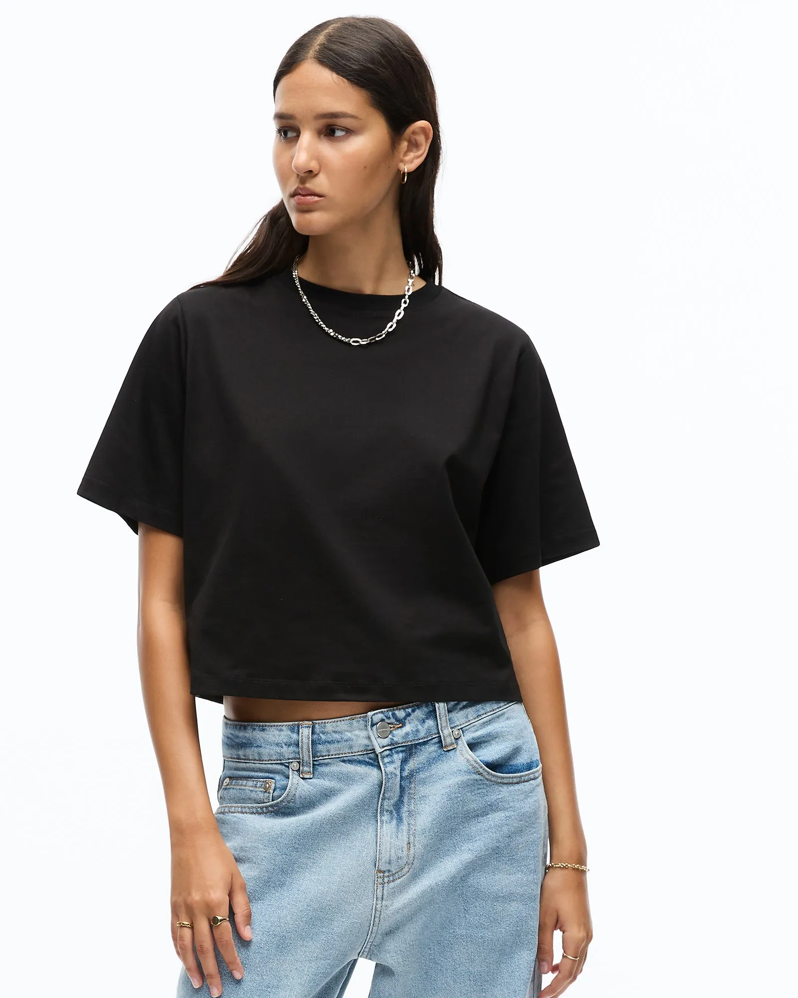 KAIA T-SHIRT - BLACK