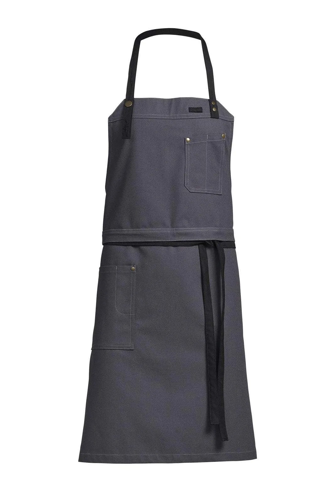 Kentaur 30360 Denim Blue Raw Bib Apron