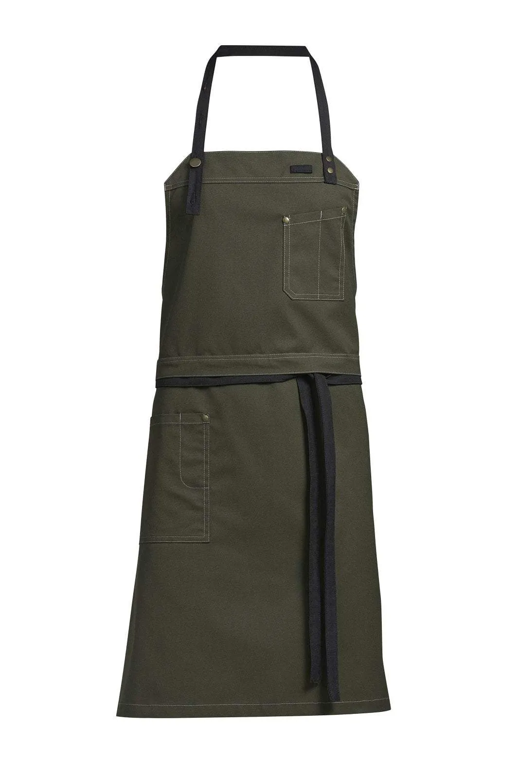 Kentaur 30360 Denim Blue Raw Bib Apron