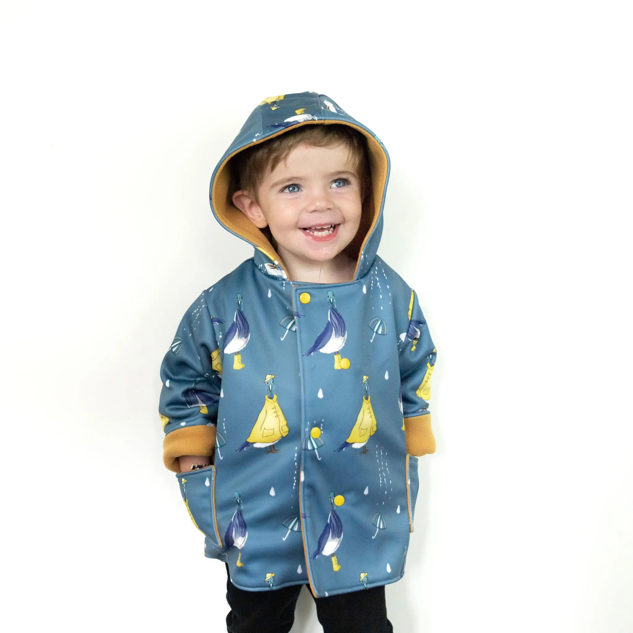 Kids Waterproof Jacket | Pigeon Puddles Splasher