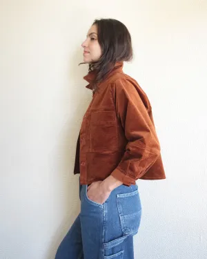 Leone Overshirt, Copper Corduroy