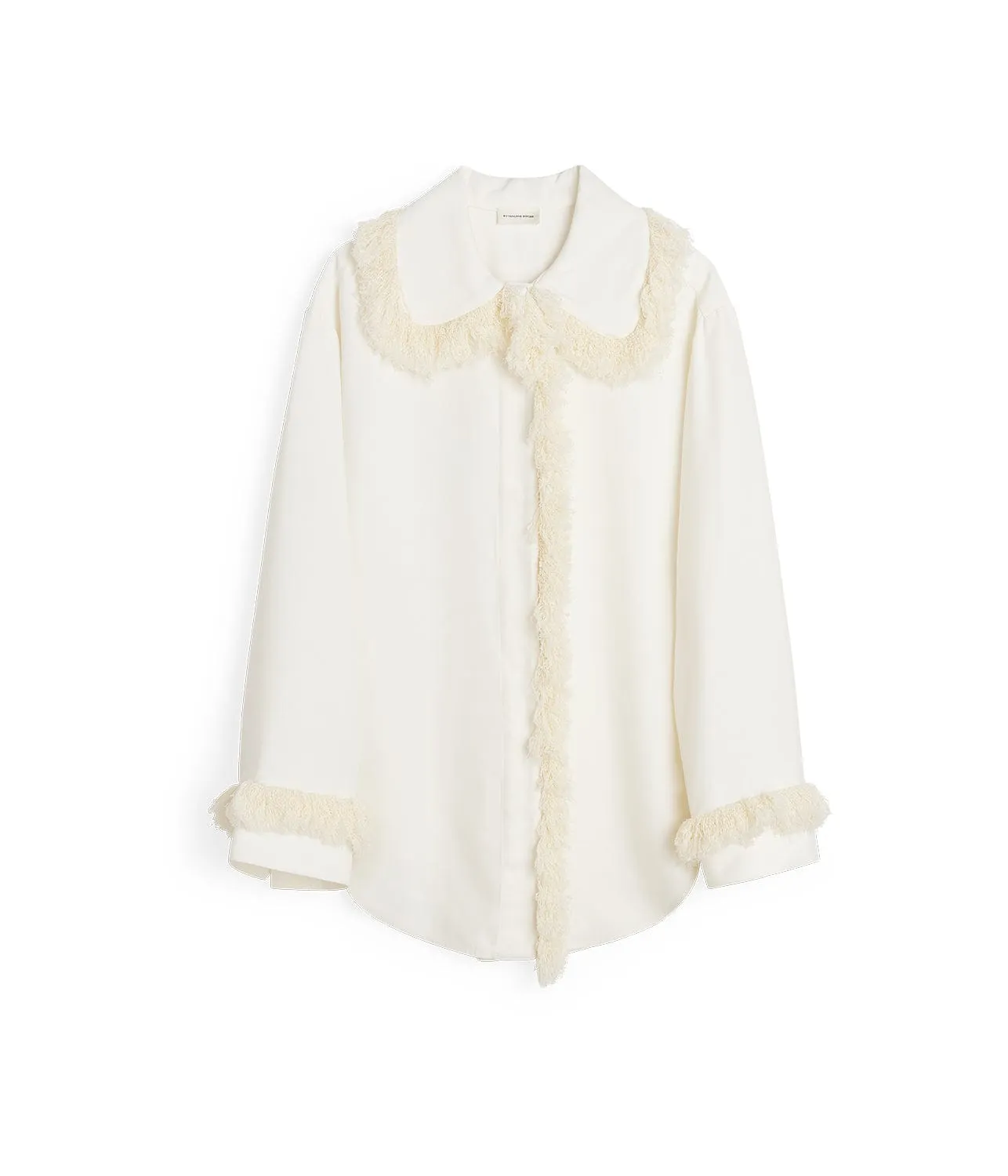 LYONA SHIRT- SOFT WHITE