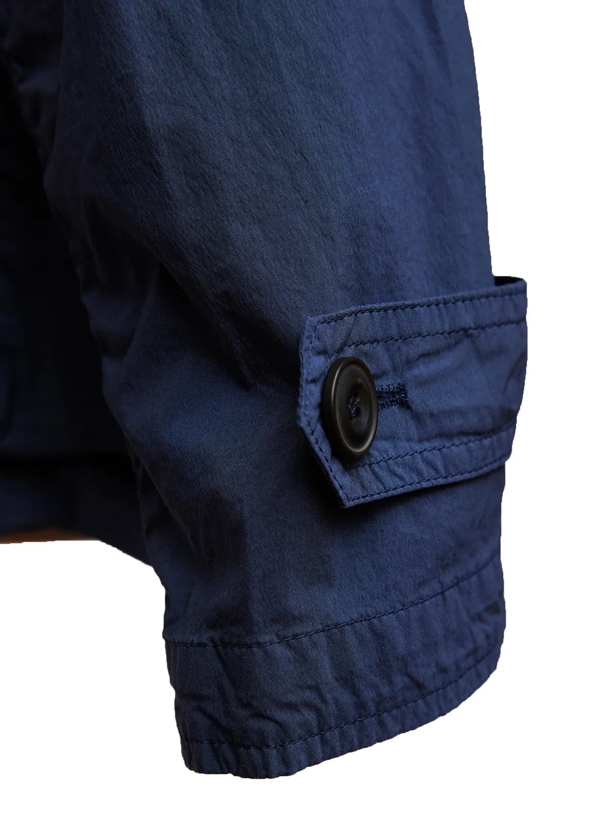 Midnight Blue Covert Jacket