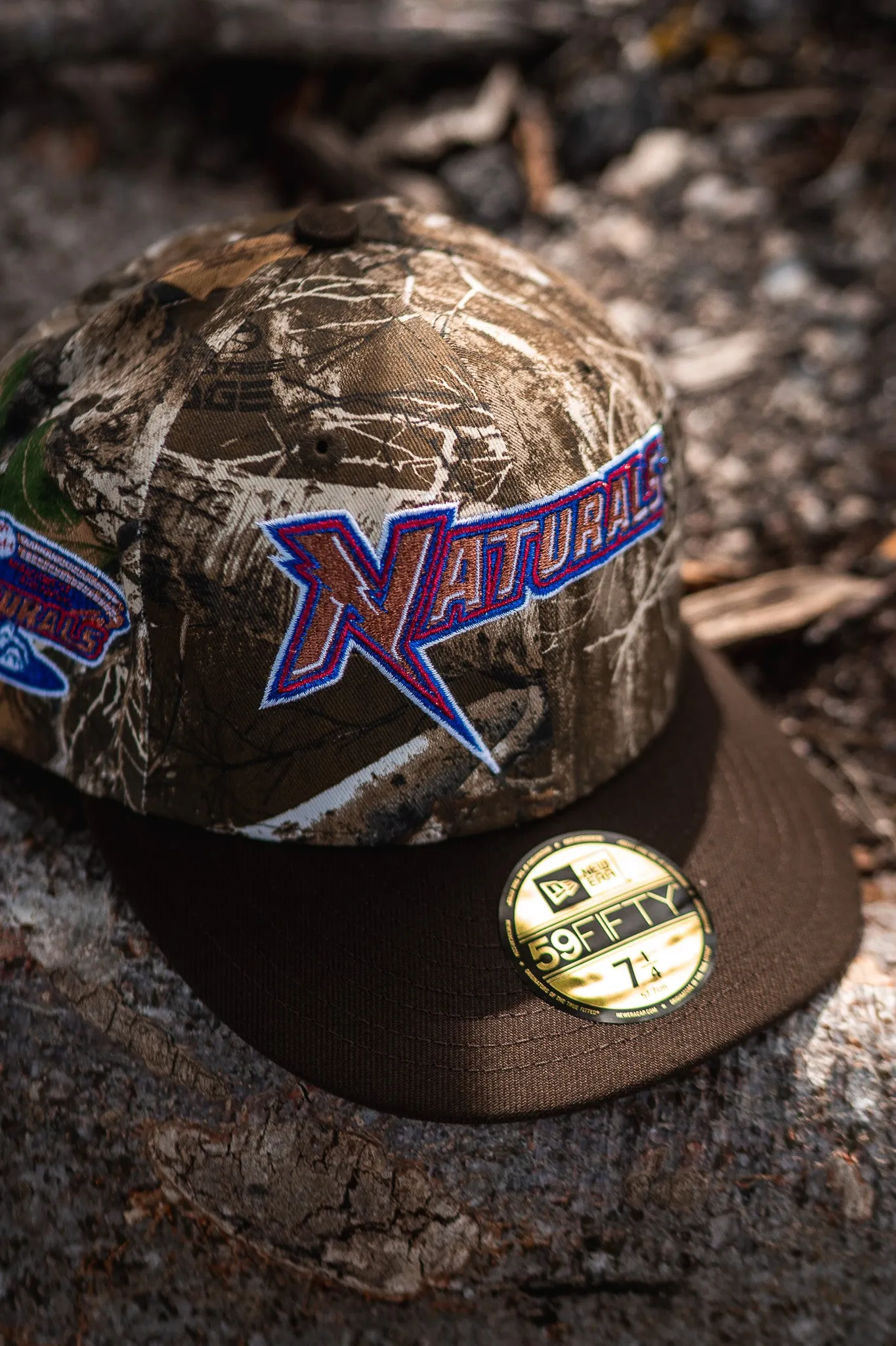 New Era Northwest Arkansas Naturals Grey UV (Real Tree Camo/Mocha)