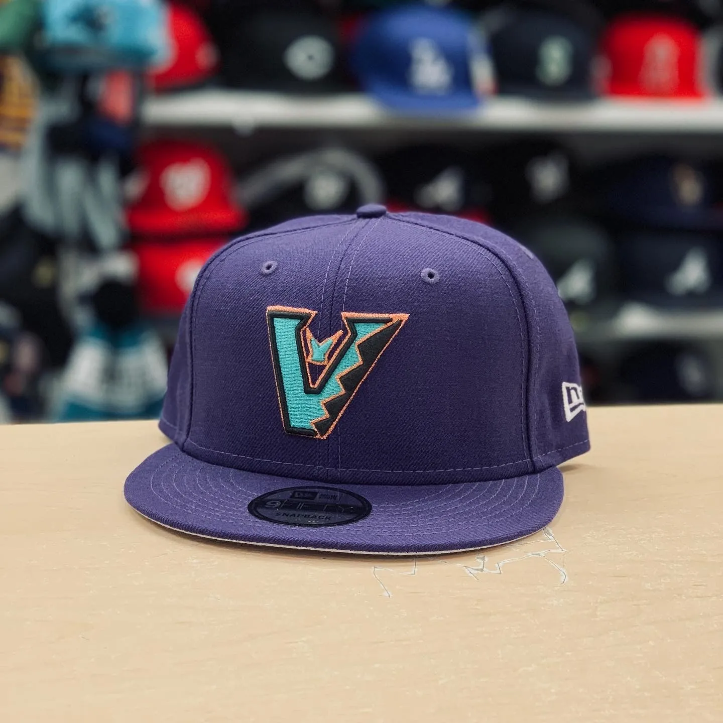 New Era Upside Down Logo 9Fifty Snapback Hat