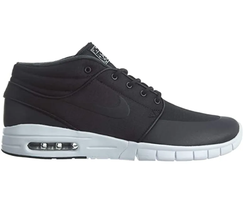 Nike men's skate shoe Stefan Janoski Max Mid 807507 001 black