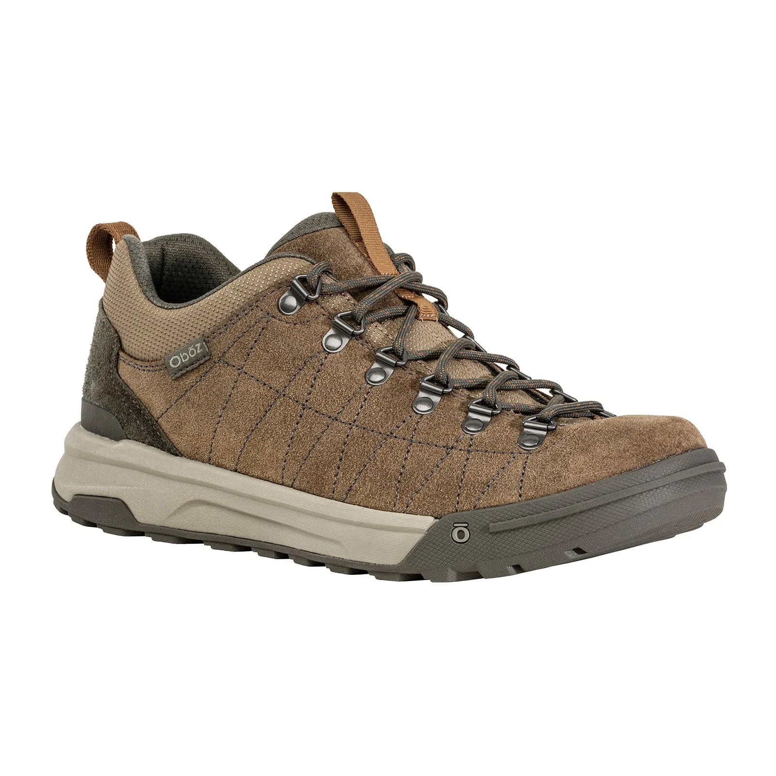 Oboz Beall Low Hiking Shoe (Men) - Faded Bark Suede