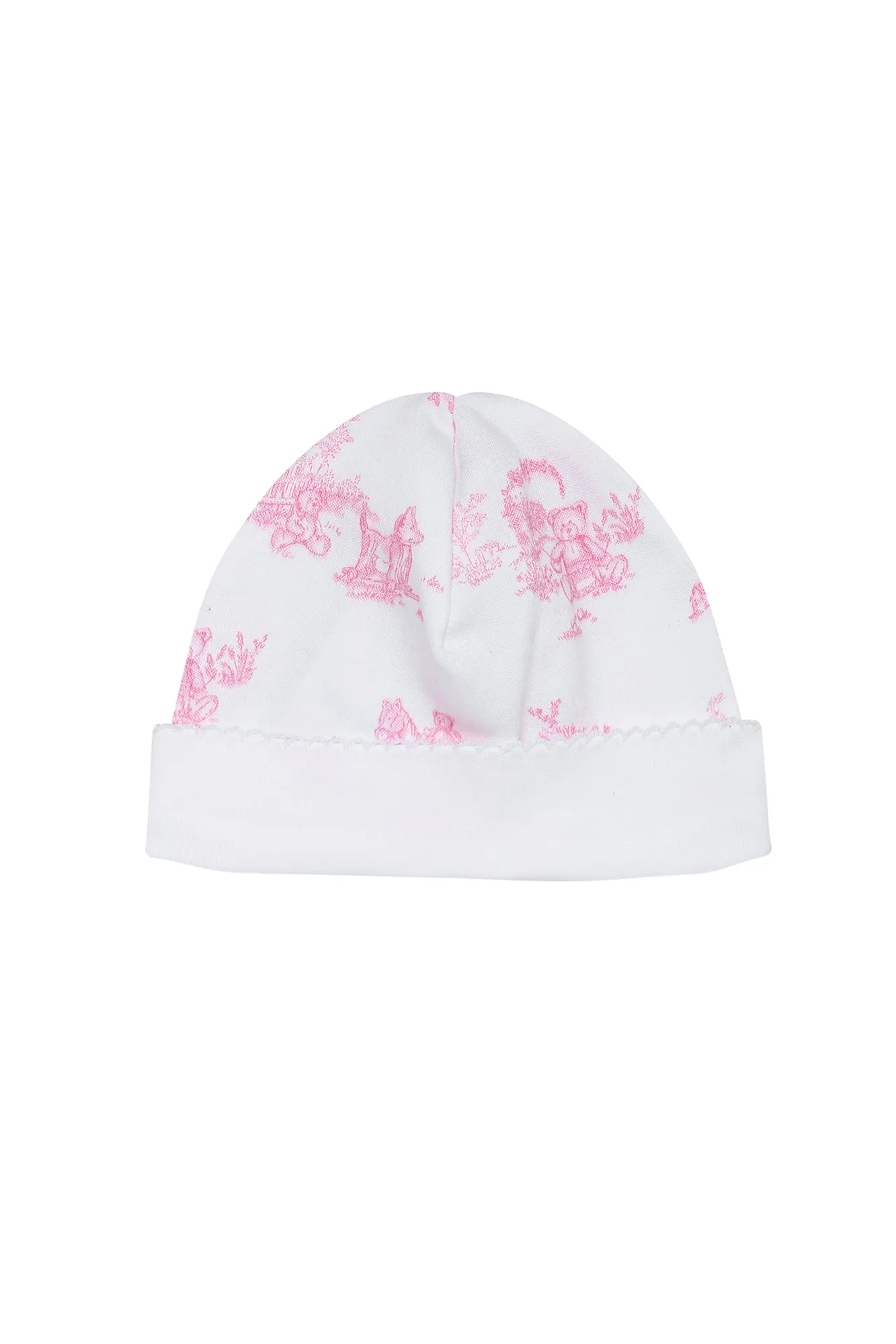 Pink Toile Hat