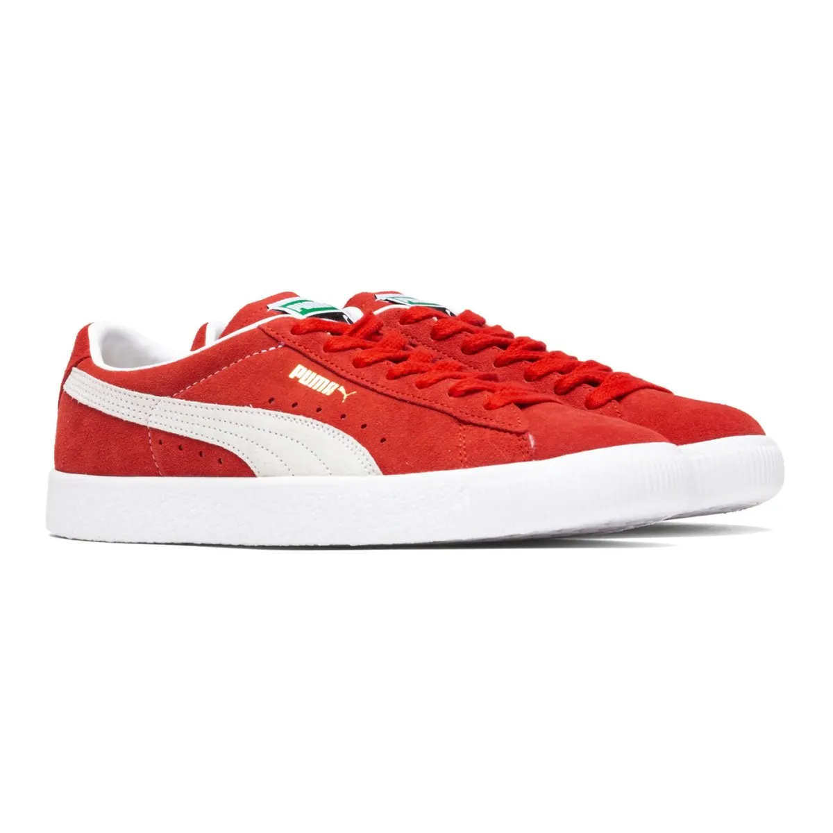 Puma Men's Suede Vtg Red/White