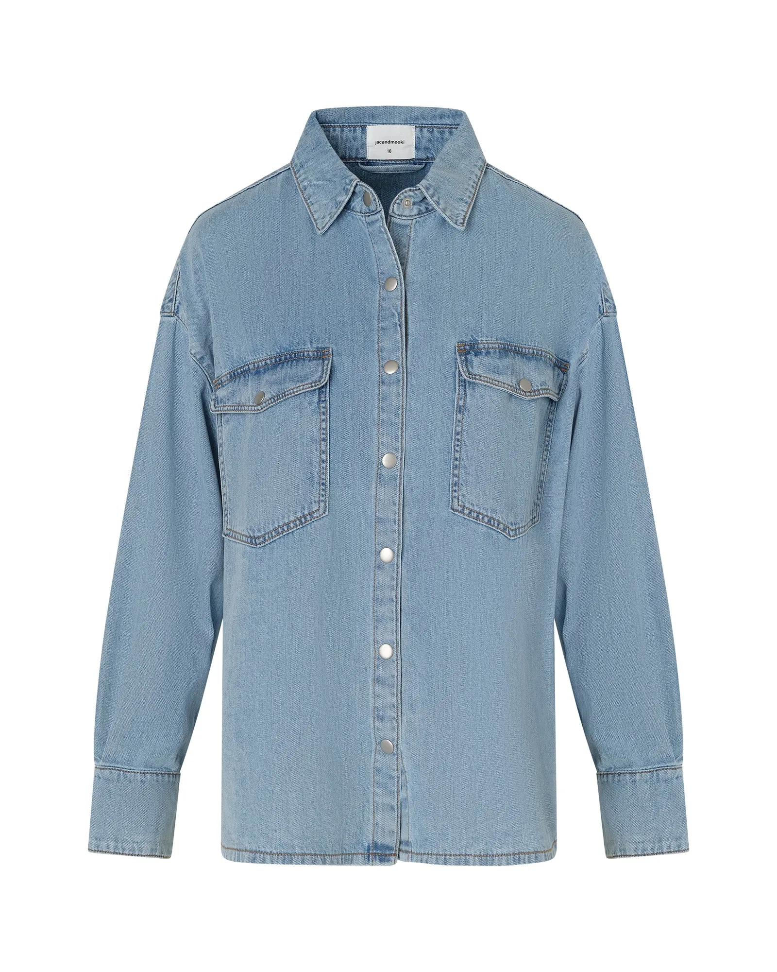 QUINN SHIRT - FADED INDIGO