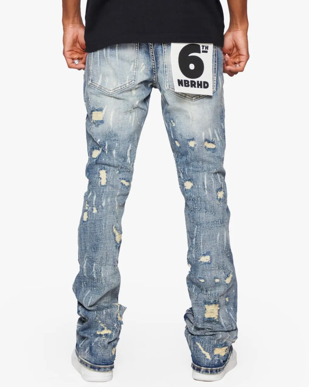 River Valley Stacked Denim Jeans