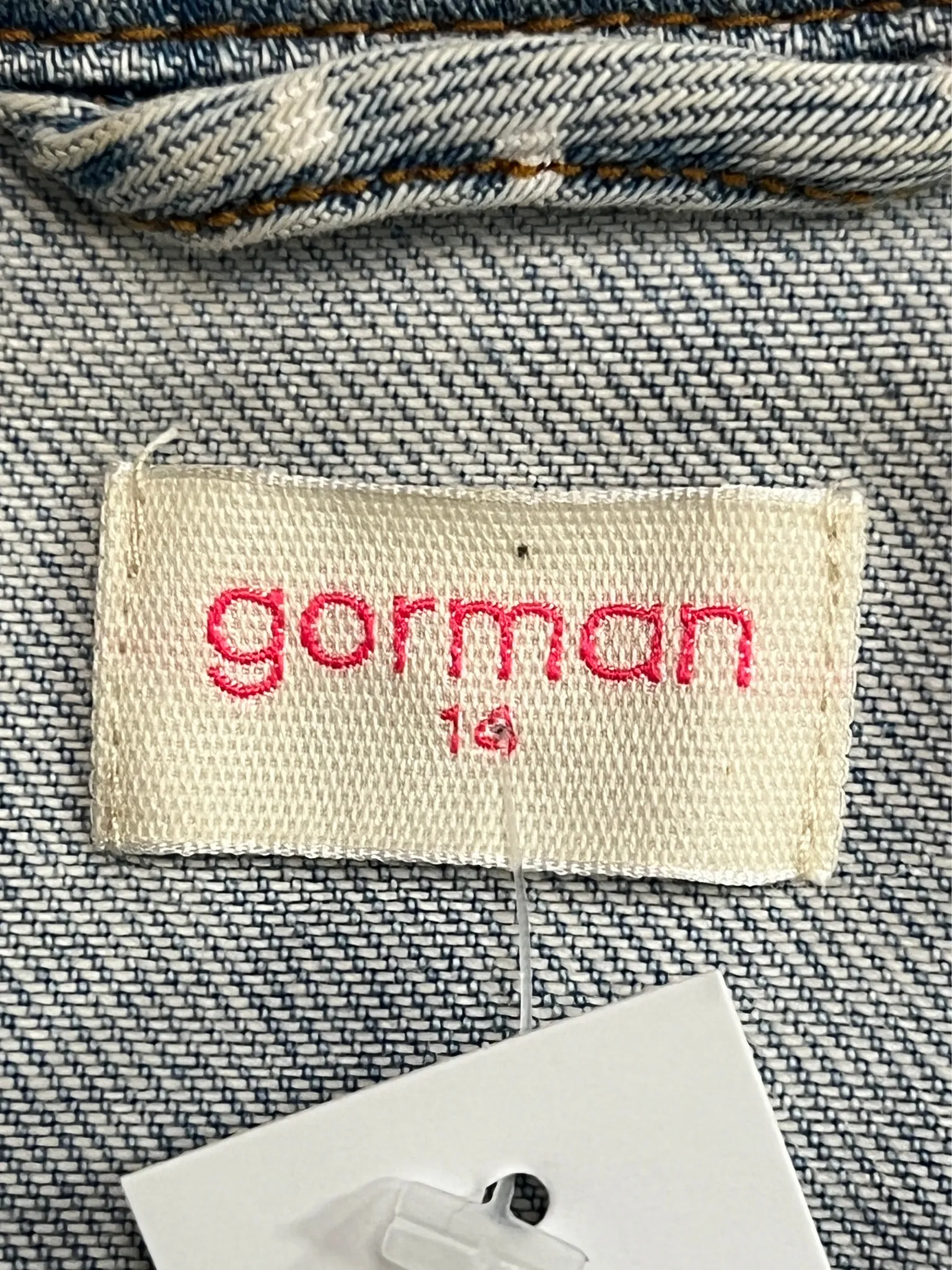 Size 14 - Gorman Denim Paint Jacket