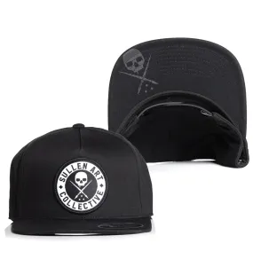 Sullen BOH Flat Snapback Black/White